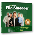 Shred your sensitive files beyond recovery. 