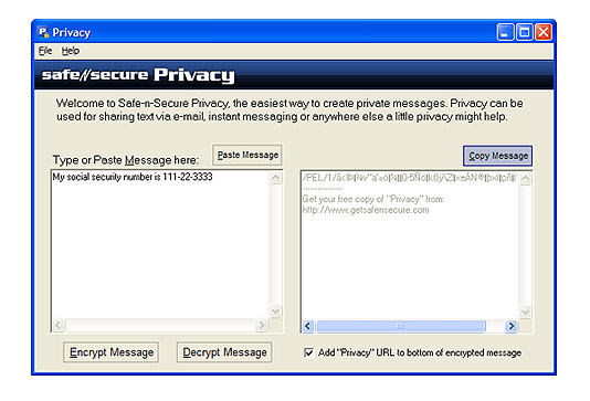Safe-n-Secure Privacy Safe-n-Secure Privacy